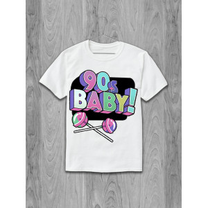 Tricou anii 90 Baby! Artă